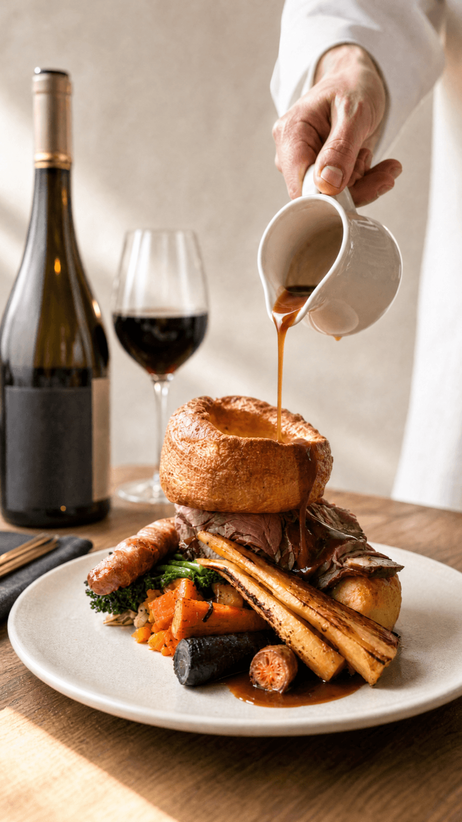 Sunday roast at Latimers
